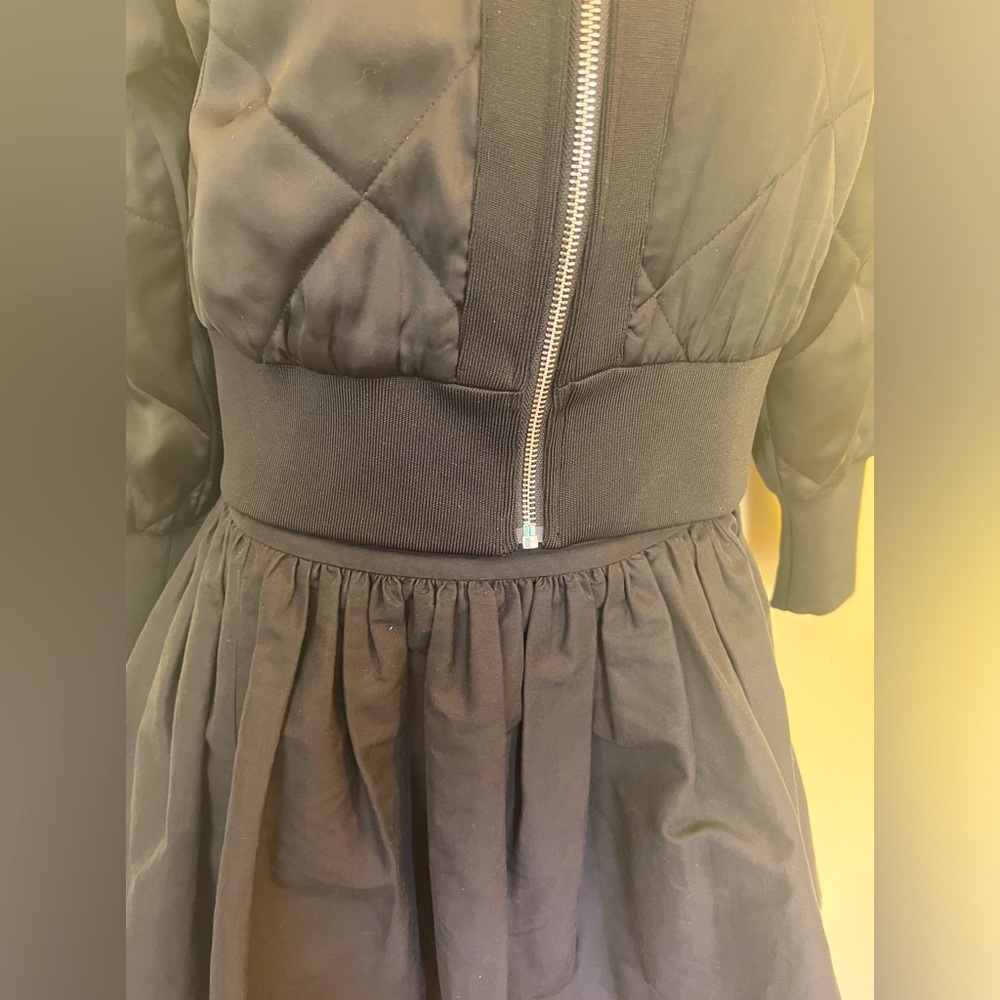 J’adore Worst Behavior Full Zip Branded Bomber Ja… - image 4